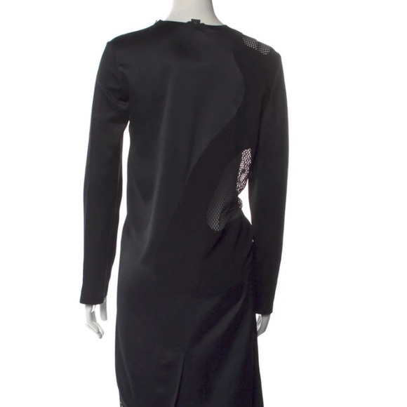 AUTH Alexander Wang Long Silky Dress Gown Black - Picture 7 of 8